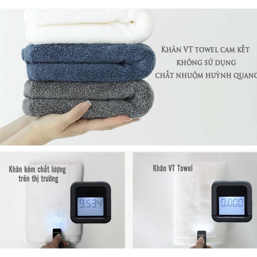Khăn tắm, lau đầu Xuất dư 100% cotton Cao Cấp, Kt 40x80cm