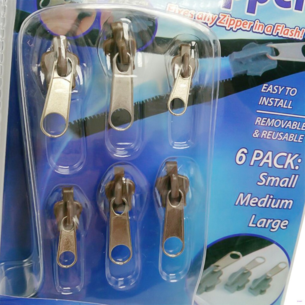 Set 6 khóa kéo thay thế cho dụng cụ sửa chữa