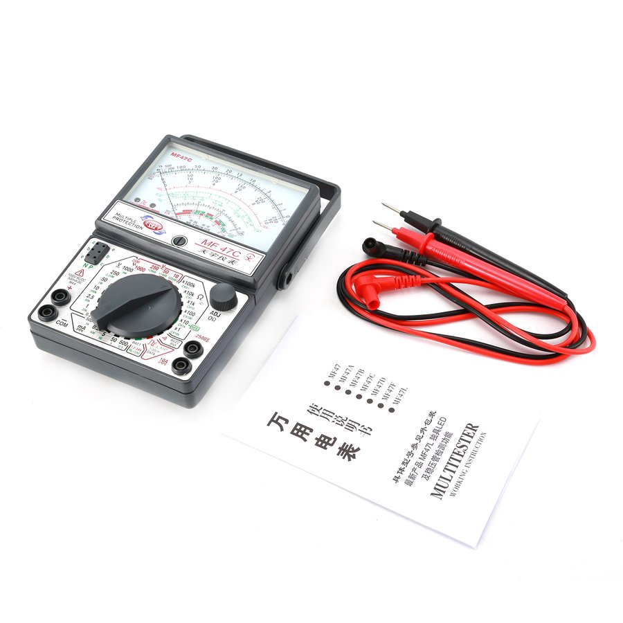 Ele】⚡⚡Đồng hồ đo vạn năng MF-47C