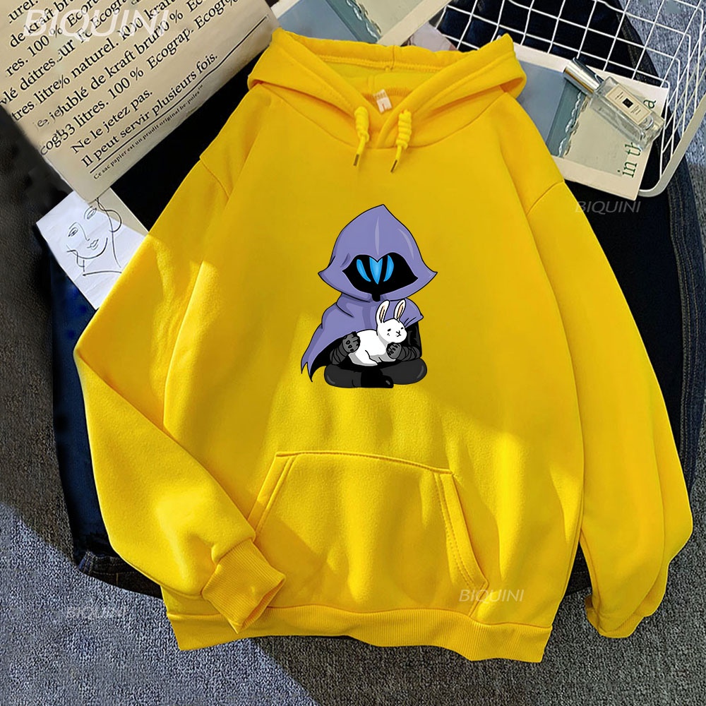 Áo Hoodie Omen VALORANT In Họa Tiết Hoạt Hình Phong Cách HIP HOP Thời Trang Cho Nam