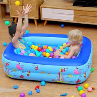 Bể phao bơi cho bé 2 tầng 1m2 B01