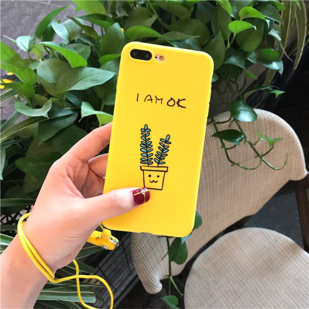 [SAMSUNG] Ốp Lưng Silicon I AM OK - B030 | BigBuy360 - bigbuy360.vn