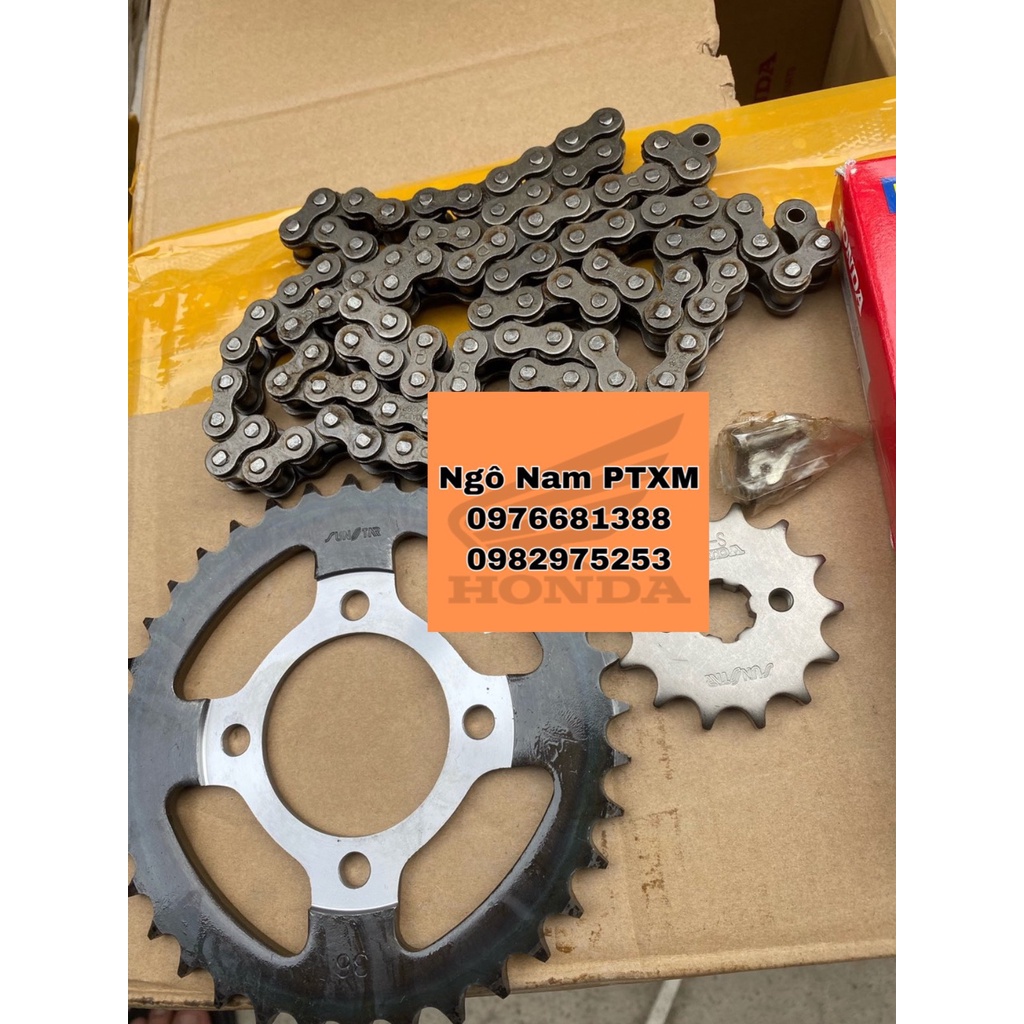 Bộ nhông xích dream việt, thái - wave