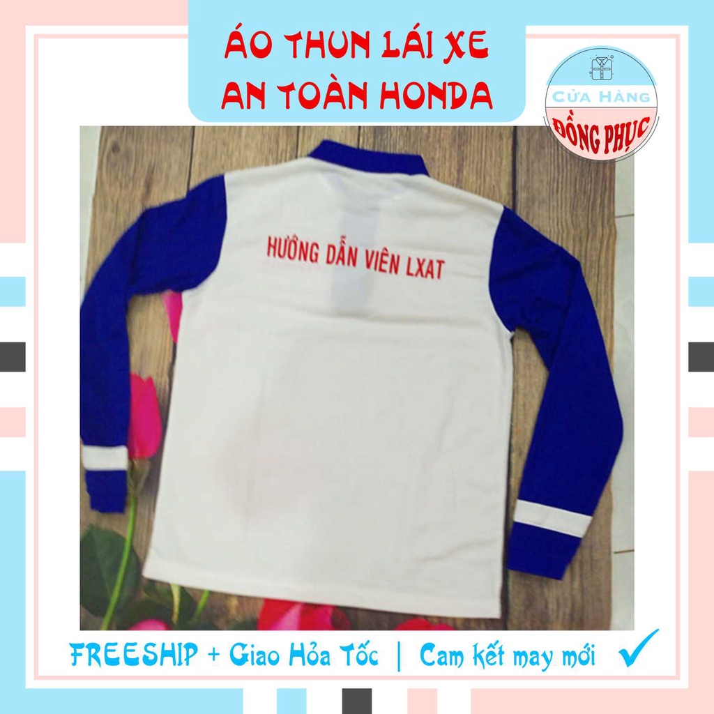 ĐỒNG PHỤC ÁO THUN LÁI XE AN TOÀN - ÁO THUN LÁI XE AN TOÀN CHÍNH HÃNG HONDA, ĐÚNG CHUẨN CỦA HONDA