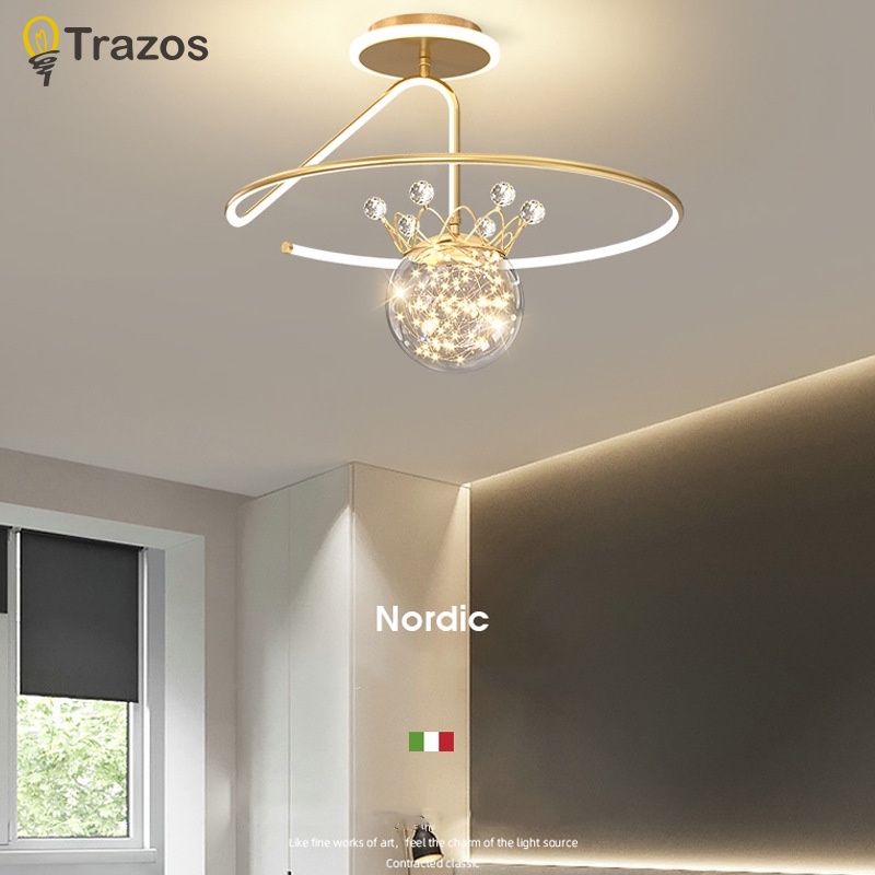 Đèn trần TRAZOS LED phong cách hiện đại sáng tạo tiện lợi