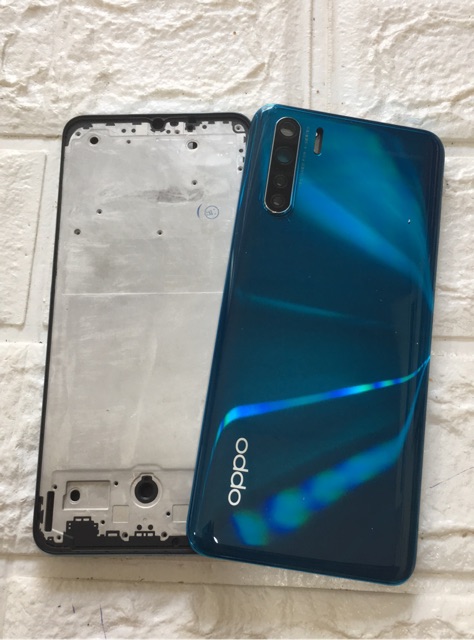 Bộ Vỏ Sườn Oppo A91 Zin Hàng Cao Cấp (Tặng Kèm Kính Camera)