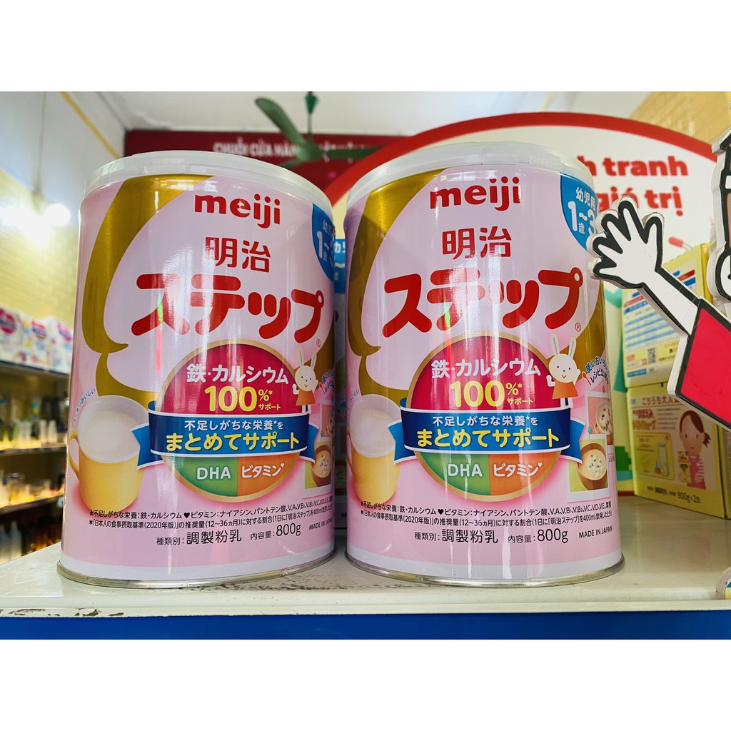 Sữa Meiji lon số 9 800gr nội địa Nhật mẫu mới