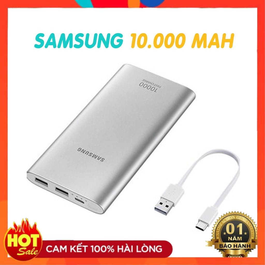 Sạc Dự Phòng Samsung 10.000mAh 2 Cổng USB + 1 Type-C - Chính Hãng BH dth2010 12 Tháng