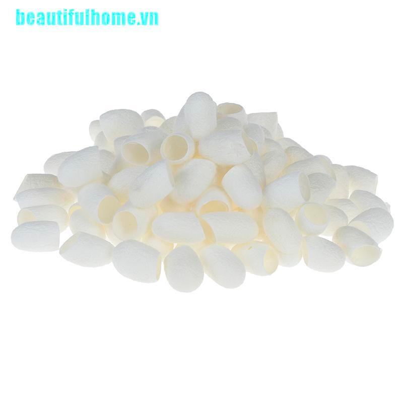 Bộ 100 Kén Tằm Lụa Tự Nhiên Làm Trắng Da Hiệu Quả