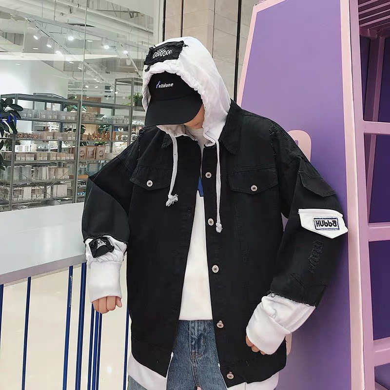 Áo khoác jean nam co giãn, dày dặn, chuẩn form thời trang cao cấp Hpfashion - TCSAKJN020