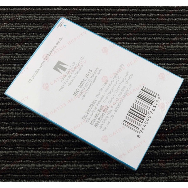 Lưỡi lam TREET Xanh - 100 LƯỠI