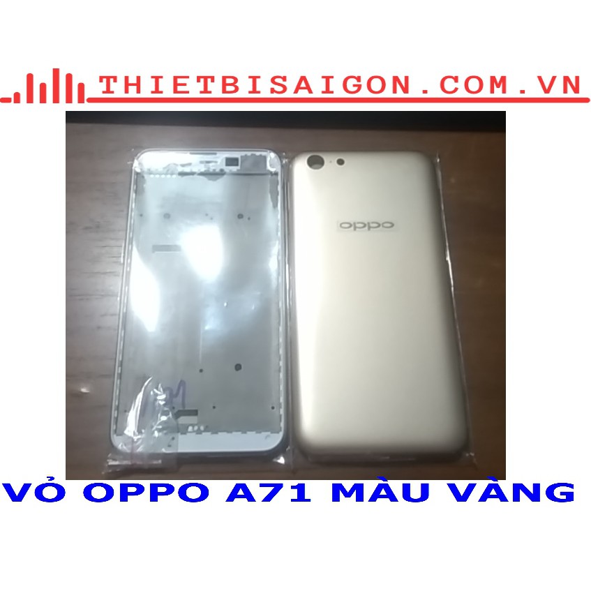 VỎ OPPO A71 MÀU VÀNG