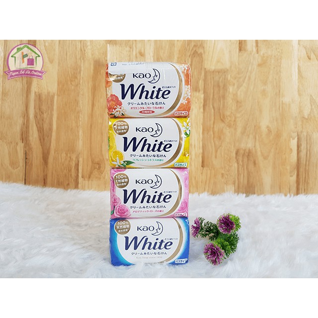 Xà phòng Kao white 130g hàng nội địa NHẬT BẢN | BigBuy360 - bigbuy360.vn