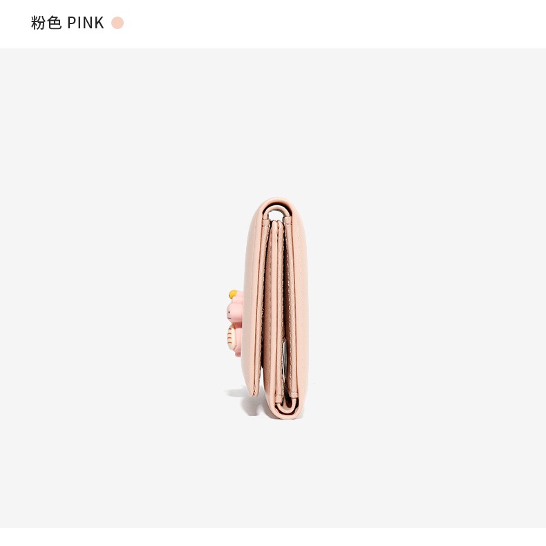 Ví nữ mini cute cầm tay nhỏ gọn đẹp , bóp nữ mini gắn hình khủng long vn016