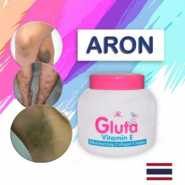 Kem dưỡng trắng- dưỡng ẩm da toàn thân Gluta hãng Aron - Thái Lan
