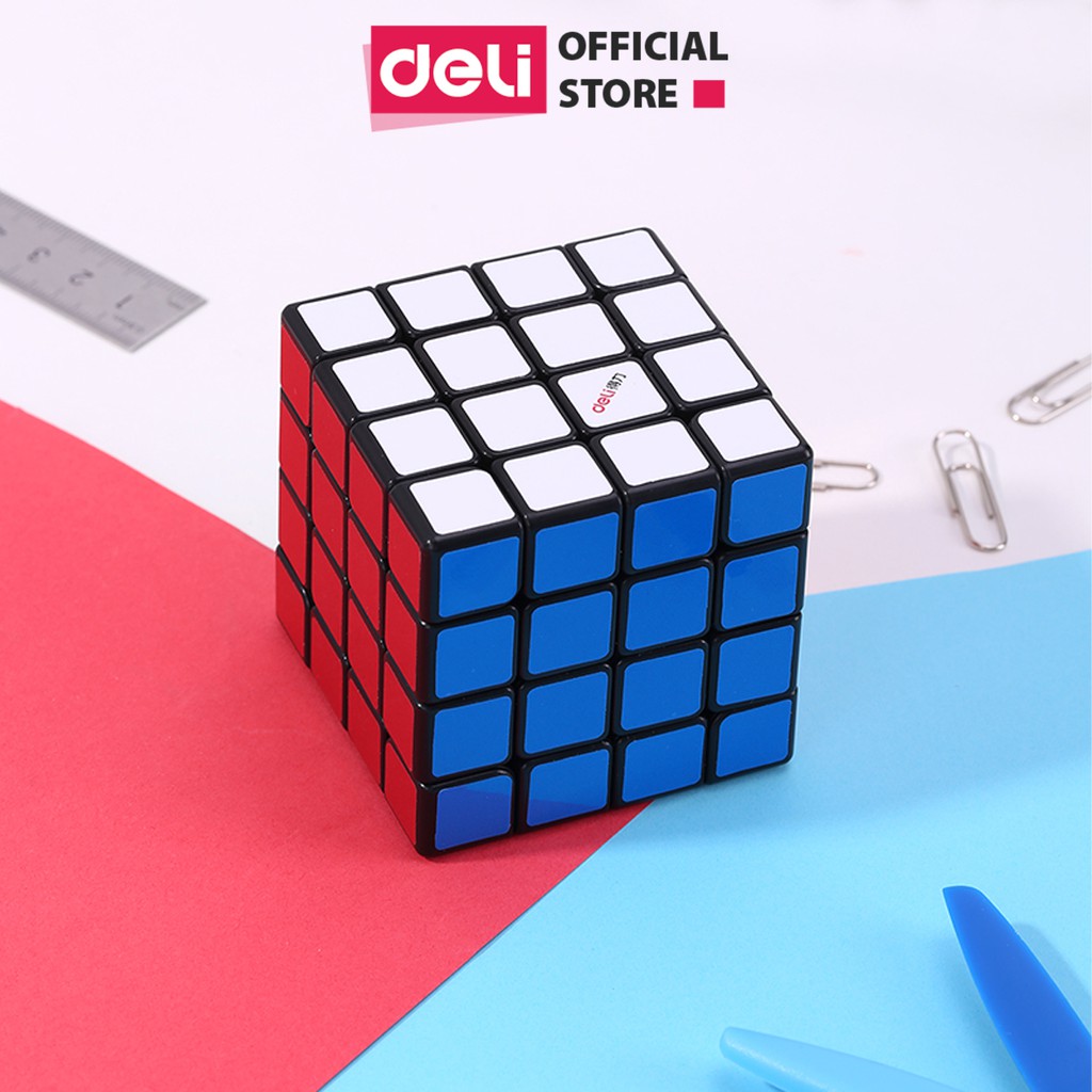 Rubik 4x4, 2x2, 3x3, tam giác, biến thể Deli - trò chơi trí tuệ - 74503/74507/74508/74509/74512/74521/74522