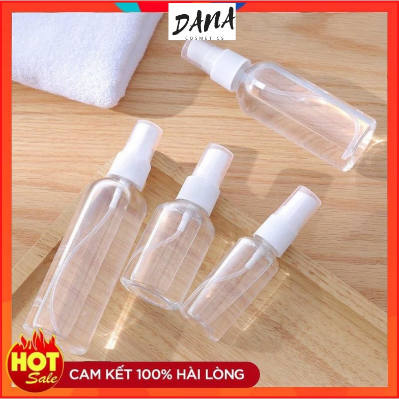 Chai Chiết Phun Sương Lọ Chiết Xịt Dung Dịch 30ml - 50ml - 100ml DANA