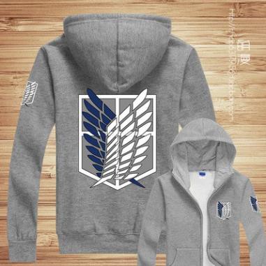 (HÀNG HOT) Áo Khoác Nỉ Anime Attack On Titan | BigBuy360 - bigbuy360.vn