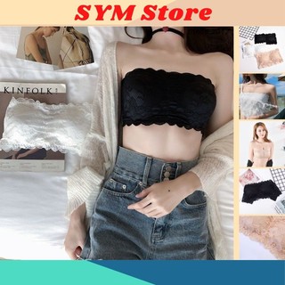 Áo lót nữ, áo bra ren nữ cup ngang - sym