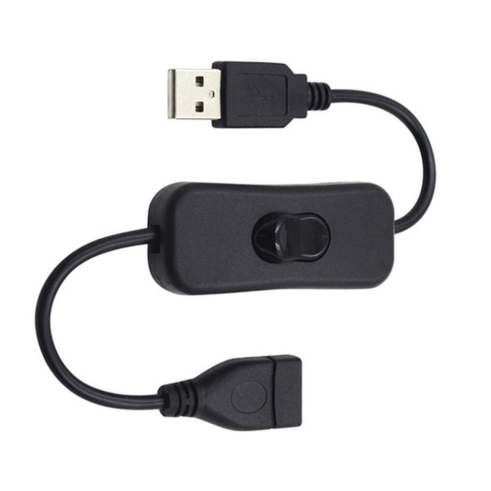 Dây cáp mở rộng đa năng có công tắc USB 28cm