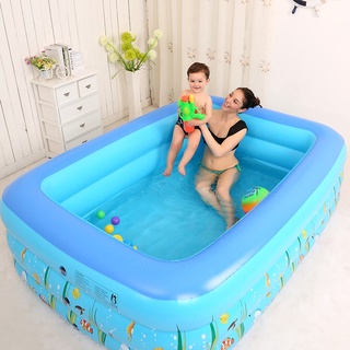 Bể bơi m8 3 tầng to đẹp thoải mái 2-3 bé chơi (Gía rẻ)