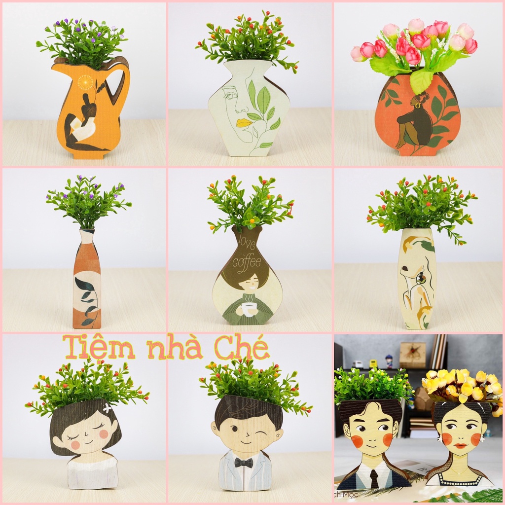 Bảng gỗ treo tường, trang trí nhà cửa Be happy, Love, Made with love, Better togerther
