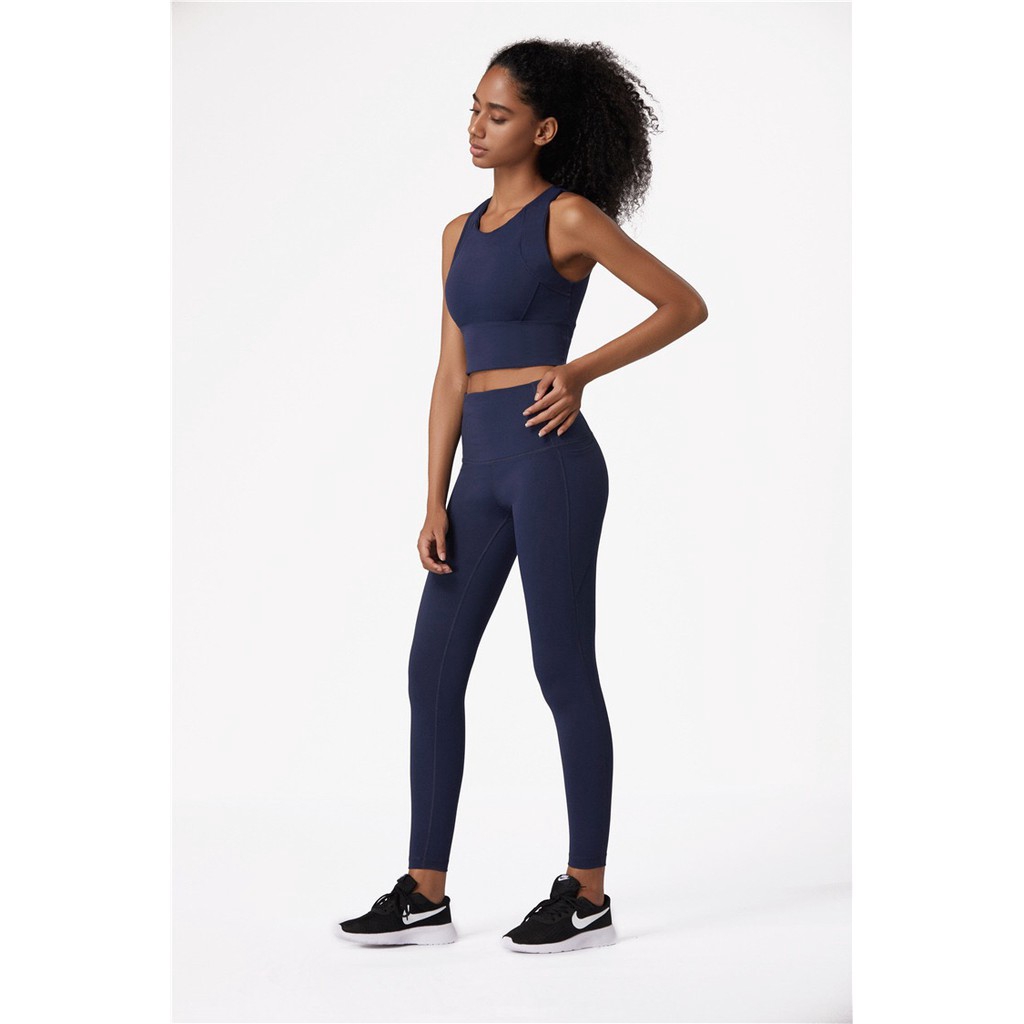 Quần legging thể thao Hoppe Fumeng lưng cao chất lượng cao cho nữ