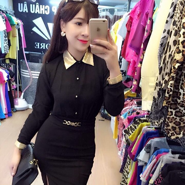 Chân váy xẻ