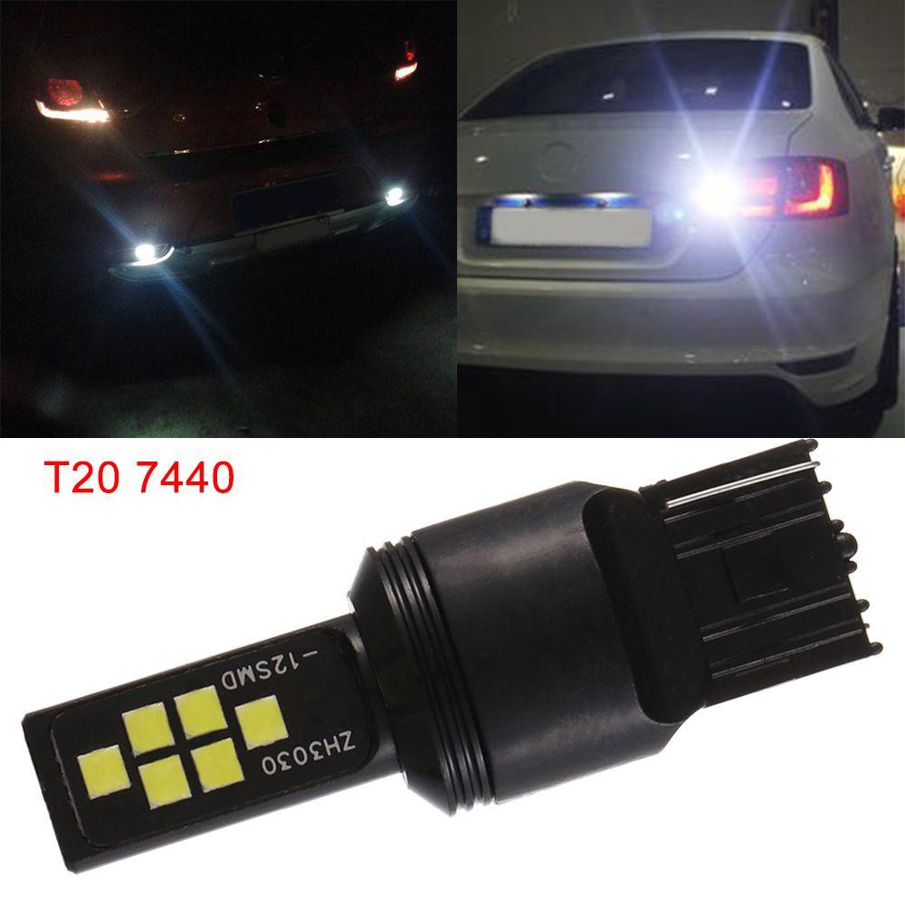 Đèn Led ChốNg Sương Mù 3030 12SMD - MàU TrắNg Cho Xe Hơi