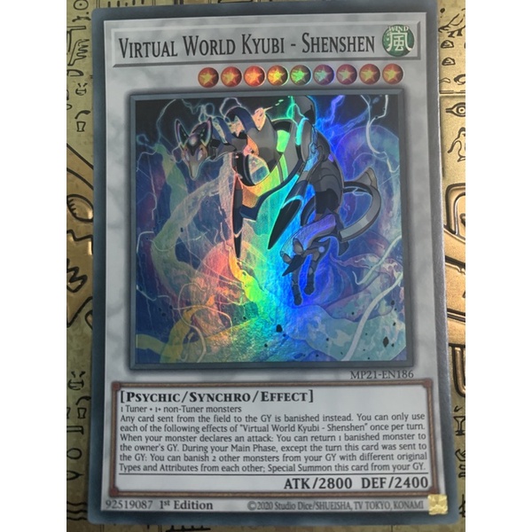 bài yugioh: virtual world kyubi-shenshen