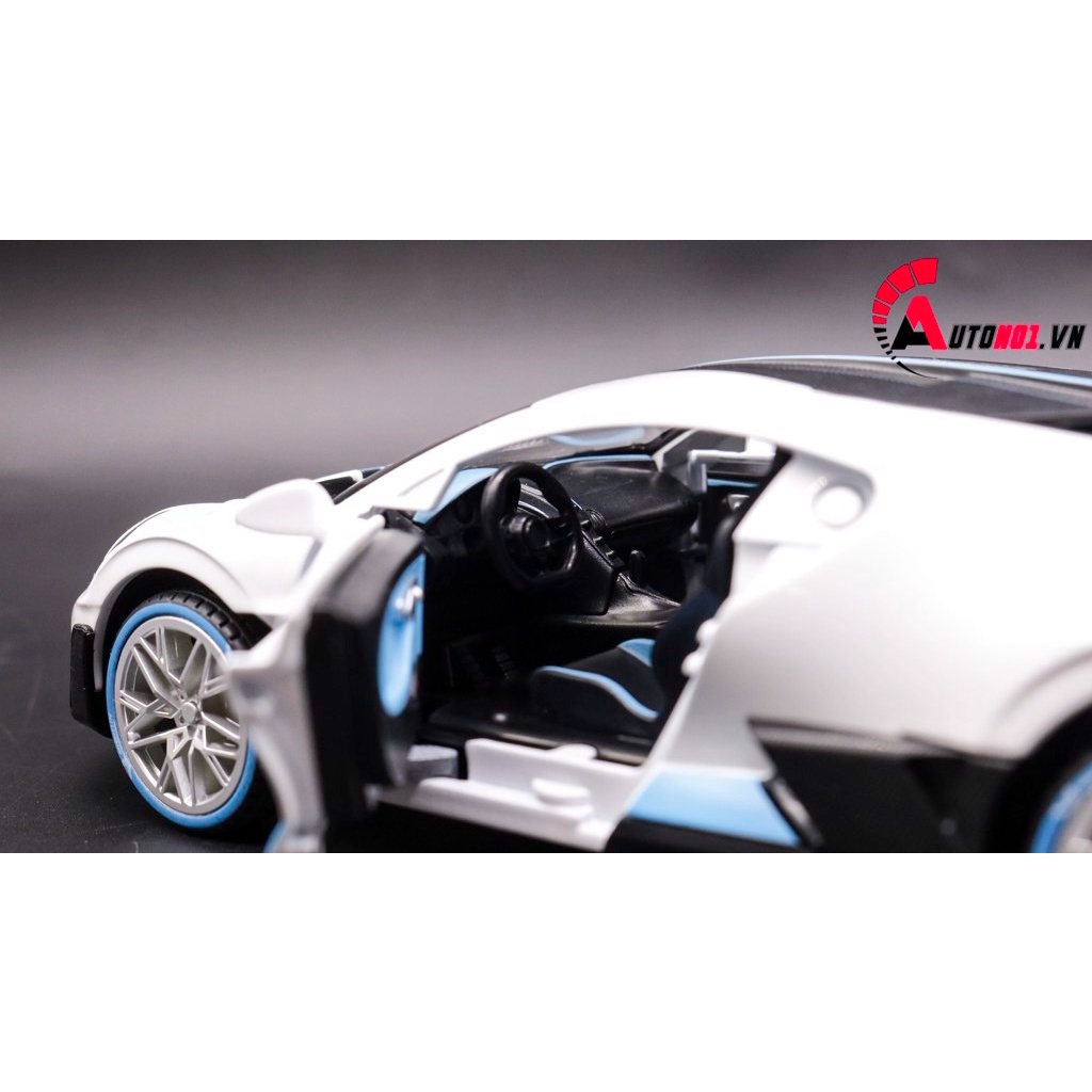 MÔ HÌNH XE BUGATTI DIVO WHITE 1:22 DOUBLE HORSES 7711