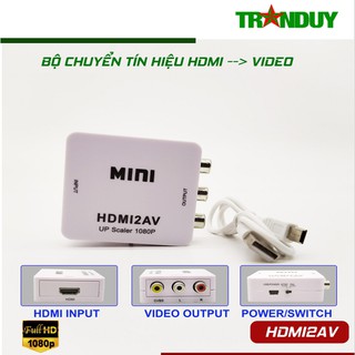 LT116 BOX CHUYỂN HDMI RA AV MINI