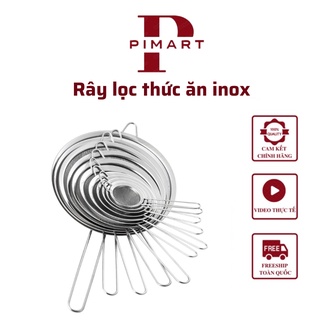 Rây inox lọc thức ăn cho bé ăn dặm