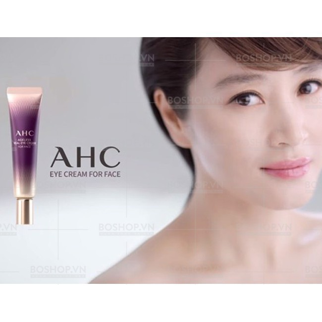 Kem mắt [Hết thâm quầng mắt 100%_Hàng Auth] Kem mắt AHC Ageless Real Eye Cream For Face [Hot New] | BigBuy360 - bigbuy360.vn