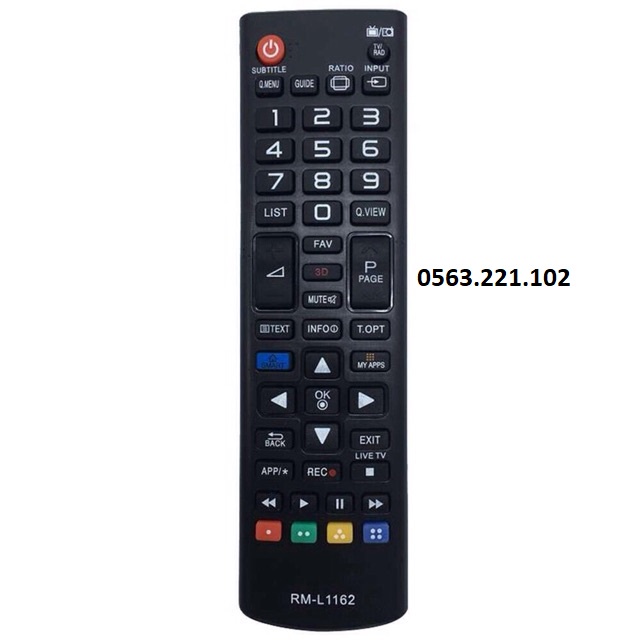 REMOTE ĐIỀU KHIỂN TIVI LG SMART NGẮN LG RM L1162 - 🎁Bảo Hành Đổi Mới🎁