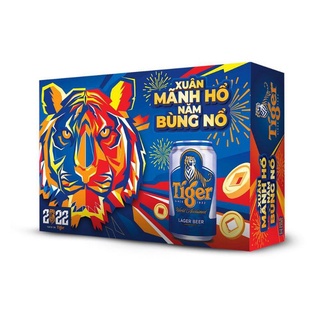 Thùng 24 lon bia Tiger 330ml