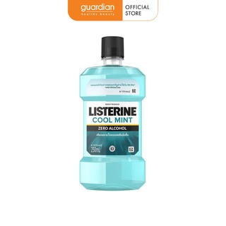 Nước súc miệng Listerine Cool Mint Zero Alcohol không cay chai 250ml