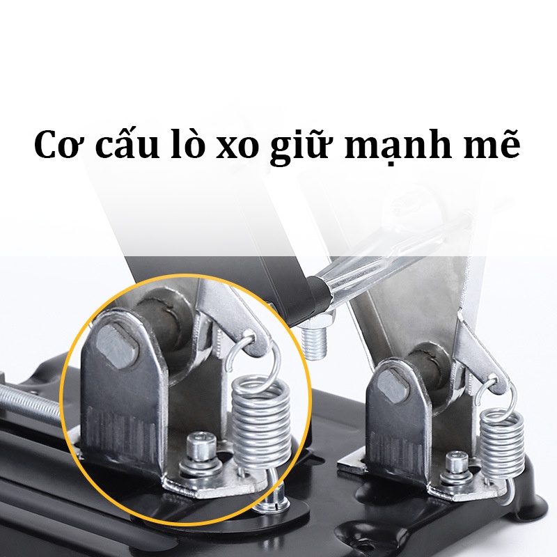 Khung máy cắt gắn máy mài cầm tay tiện lợi an toàn cứng cáp chuyên dụng cho ae chế đồ DIY chuyên nghiệp