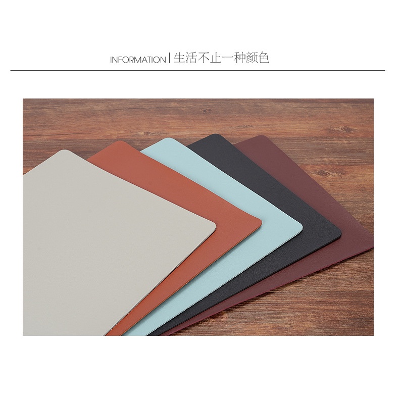 Tấm Lót Chuột, Tấm Lót Bàn vân da - Deskpad, mousepad sang trọng, dễ vệ sinh