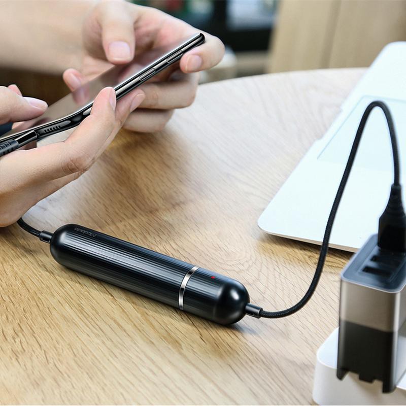 Cáp dữ liệu sạc nhanh Mcdodo 2500mAh cho iPhone 6 6S X 8 Plus 7P