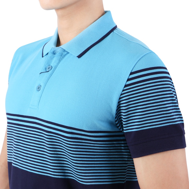 Áo polo ngắn tay Nam Owen Cotton Body Fit màu Xanh - APV20271