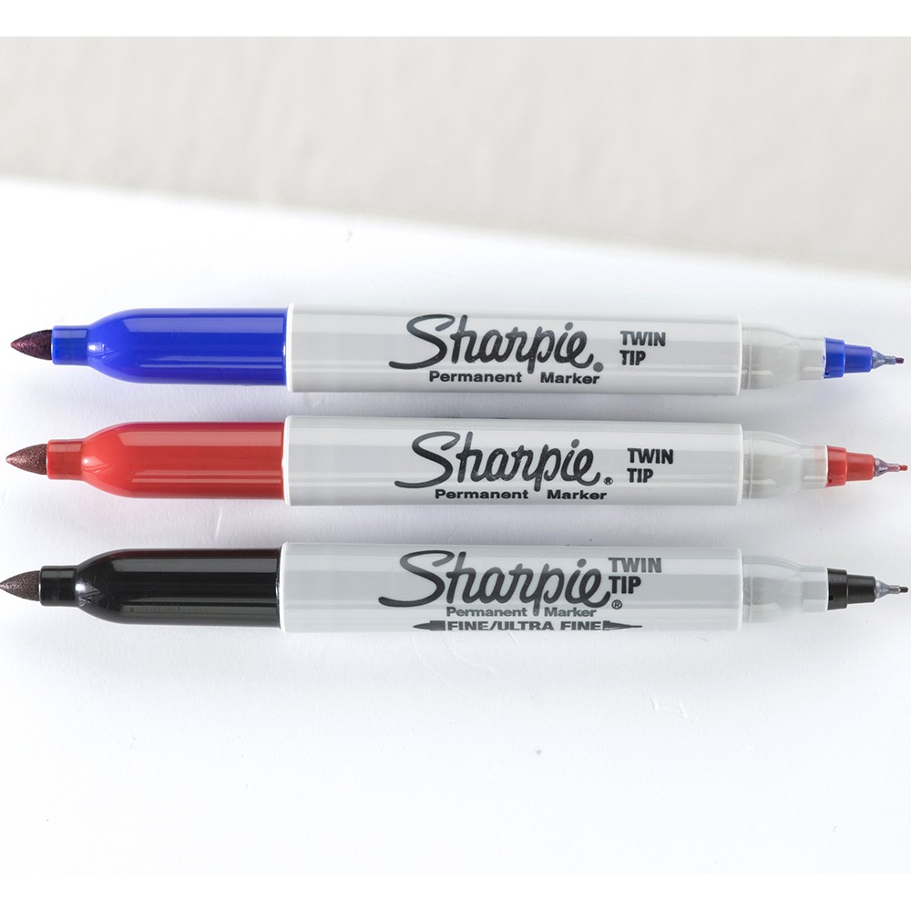 Bút lông dầu 2 đầu Sharpie Twin Tip - Fine/Ultra
