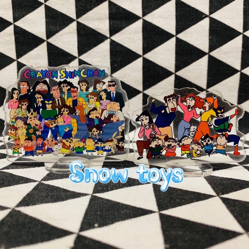 Mô Hình Tượng Standee Acrylic Mica Shin cậu bé bút chì - Nohara Shinnosuke Kazama Toru Sakurada Nene Sato Masao Bo