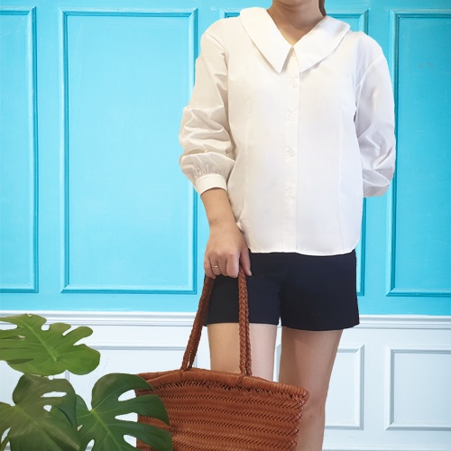 Áo sơ mi nữ trắng công sở dài tay kiểu đẹp | BigBuy360 - bigbuy360.vn