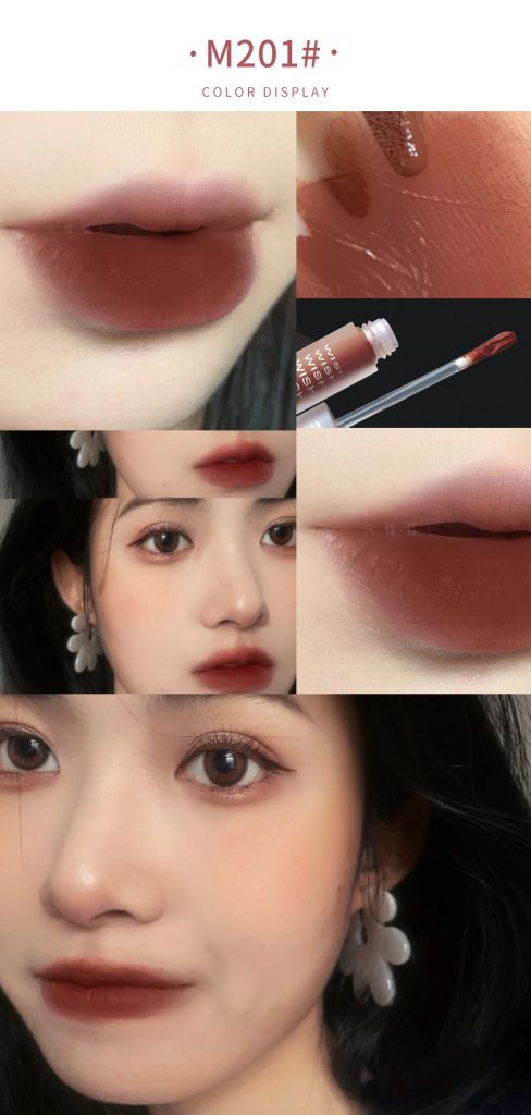 ☀☀☀ (Hàng Mới Về) Son Kem Lì Lâu Trôi Không Dễ Phai Tạo Hiệu Ứng Sương Khói Tươi Tắn ☝☝☝ | BigBuy360 - bigbuy360.vn