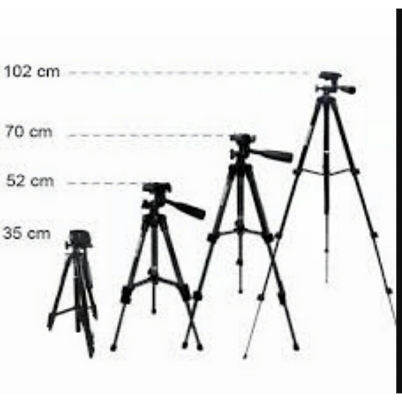 Gậy chụp hình, tripod 3 chân chụp hình máy ảnh điện thoại