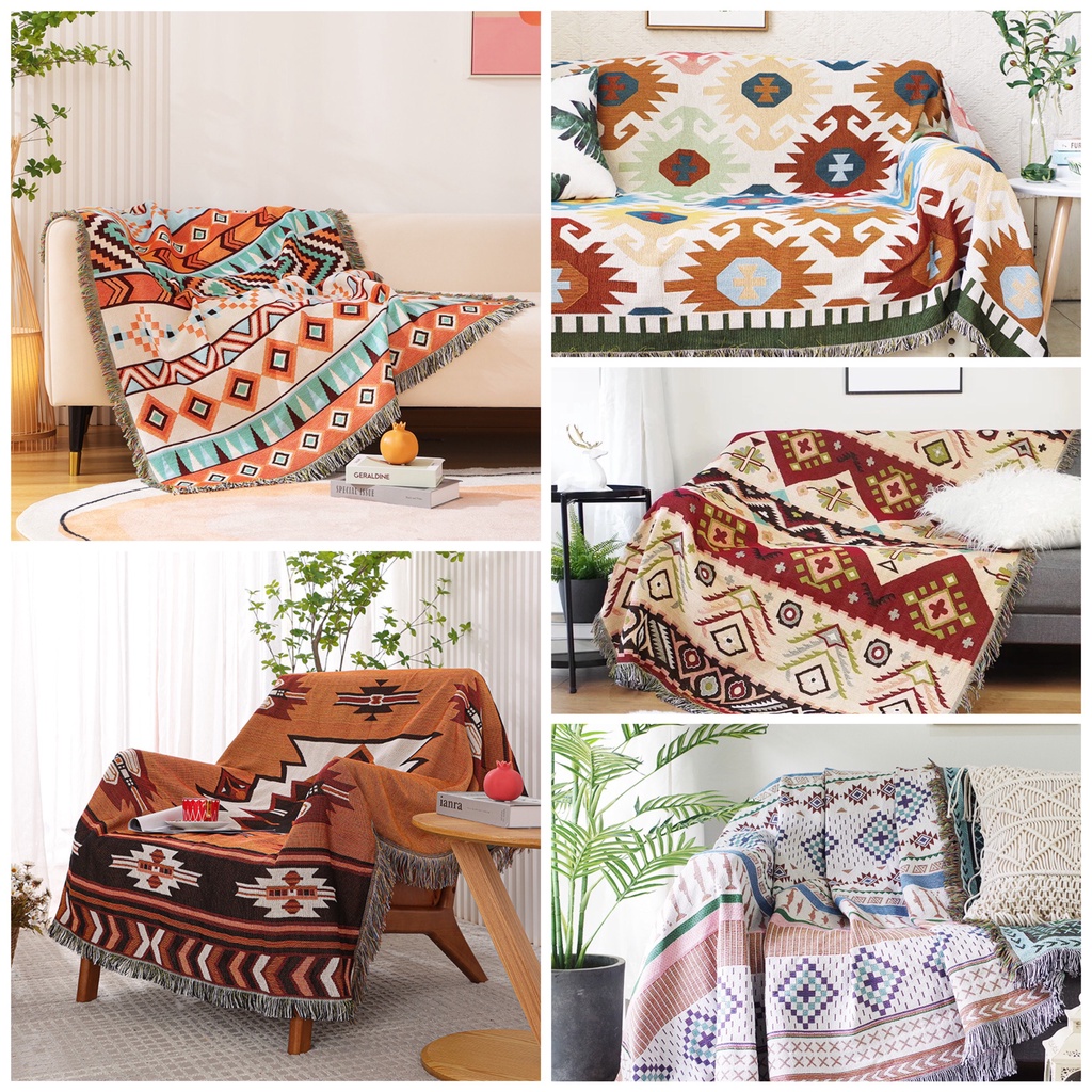 Thảm dệt cotton cao cấp trải Sofa