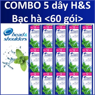 Dầu gội head & shoulder - dây 12 gói