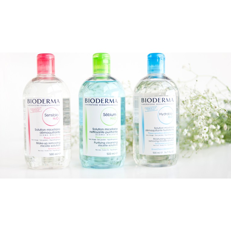 [CHÍNH HÃNG] Nước Tẩy Trang Bioderma Sébium Dành Cho Da Dầu, Da Hỗn Hợp và Mụn 500ml | BigBuy360 - bigbuy360.vn