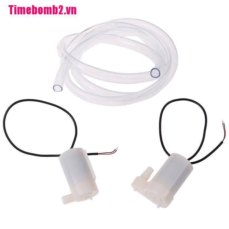 Máy Bơm Nước Mini DC 3-5V Không Gây Tiếng Ồn